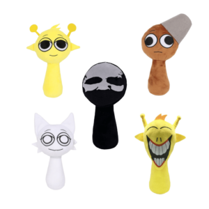 Sprunki Plush 5PCS - Set C